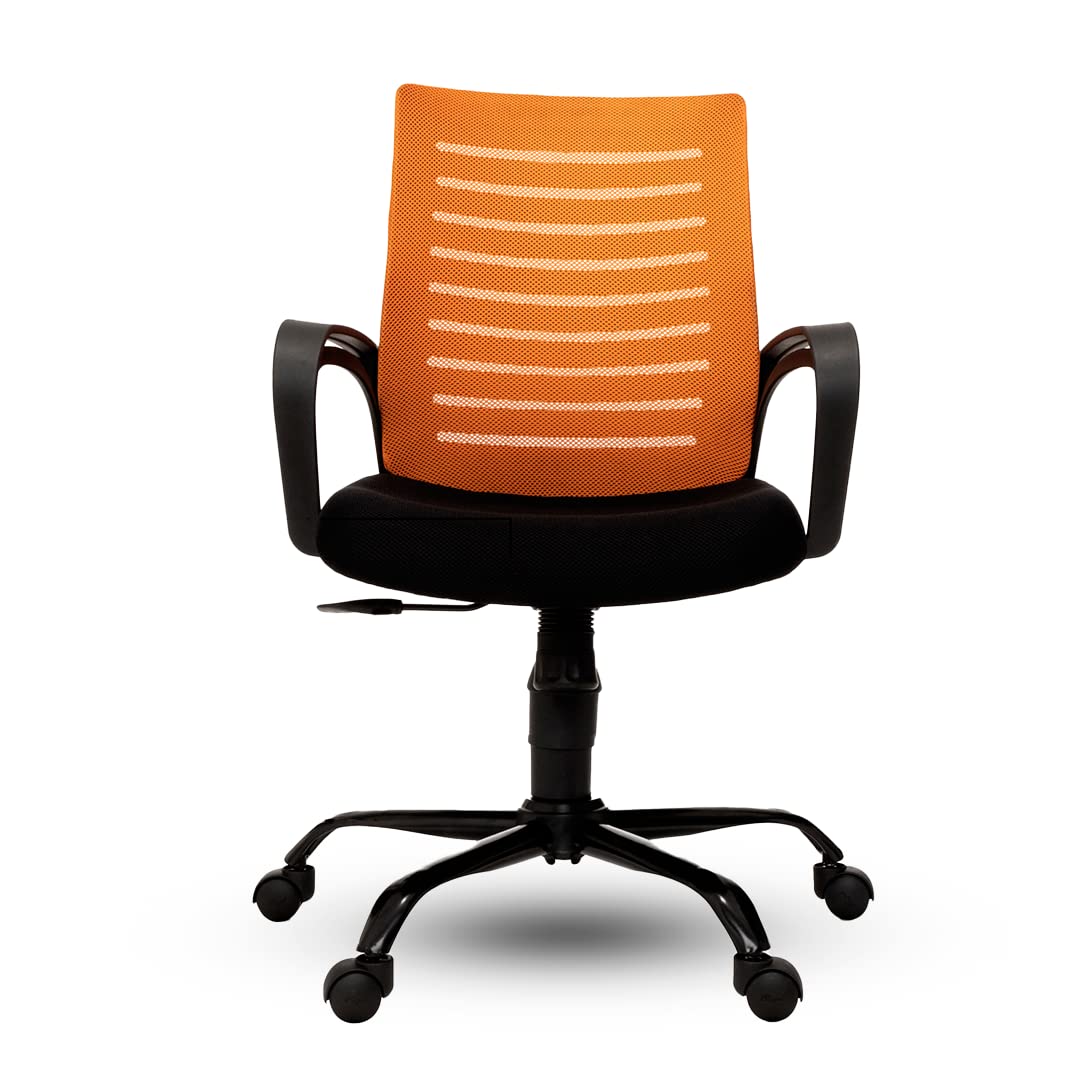 Green Soul Renewed Atom Basic Chair Renewed Green Soul Ergonomics orange  