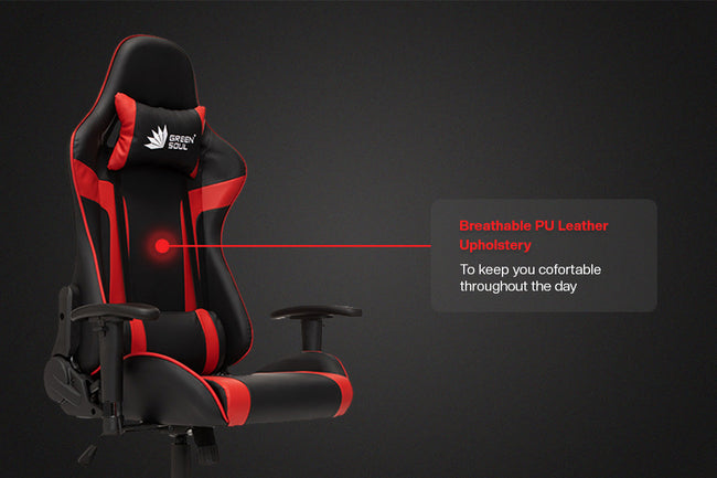 Green Soul Renewed Raptor Racing Edition Gaming Chair Renewed Green Soul Ergonomics   