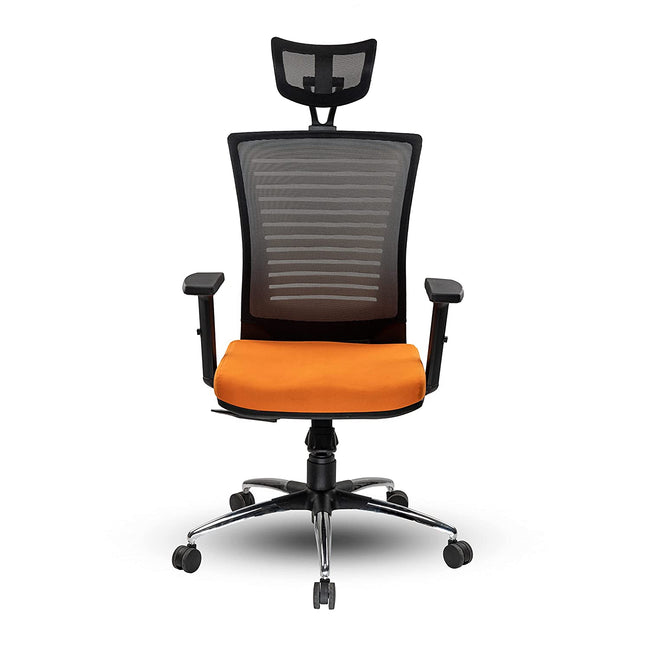 Green Soul Renewed Inspire High Back Mesh Office Chair Renewed Green Soul Ergonomics orange  