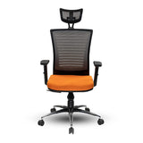 Green Soul Renewed Inspire High Back Mesh Office Chair Renewed Green Soul Ergonomics orange  