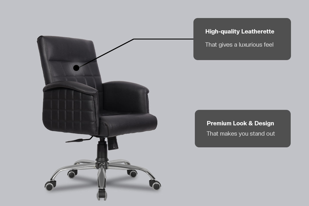 Green Soul Elite Mid Back Executive Chair Dynamic Chairs Green Soul Ergonomics   