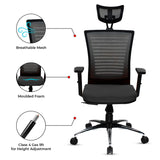 Green Soul Renewed Inspire High Back Mesh Office Chair Renewed Green Soul Ergonomics   