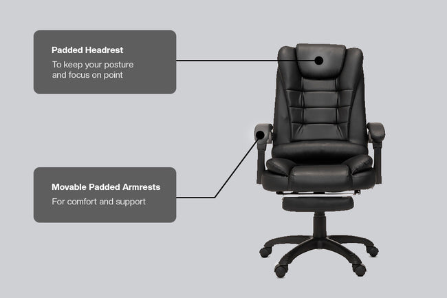 Green Soul Urbane Premium Leatherette Executive Chair Multi-Functional Chair Green Soul Ergonomics   