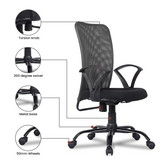 Green Soul Seoul Mid Back Basic Chair