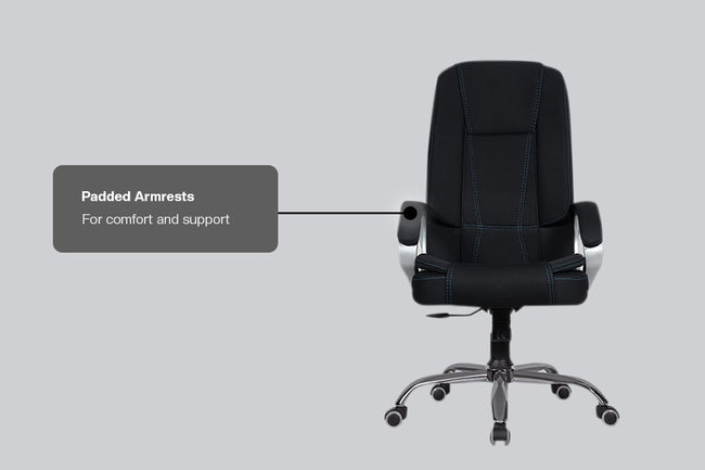 Green Soul Renewed Vienna Fabric Executive Chair Renewed Green Soul Ergonomics   