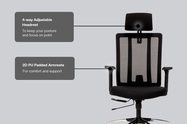 Green Soul Maestro High Back Mesh Office Chair Efficient Chairs Green Soul Ergonomics   