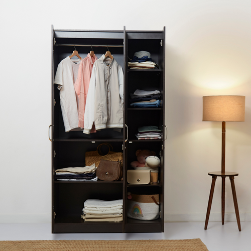 Green Soul Merlin 3-Door Wardrobe furniture Green Soul Ergonomics   