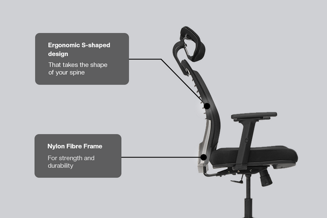 Green Soul Renewed Inspire High Back Mesh Office Chair Renewed Green Soul Ergonomics   
