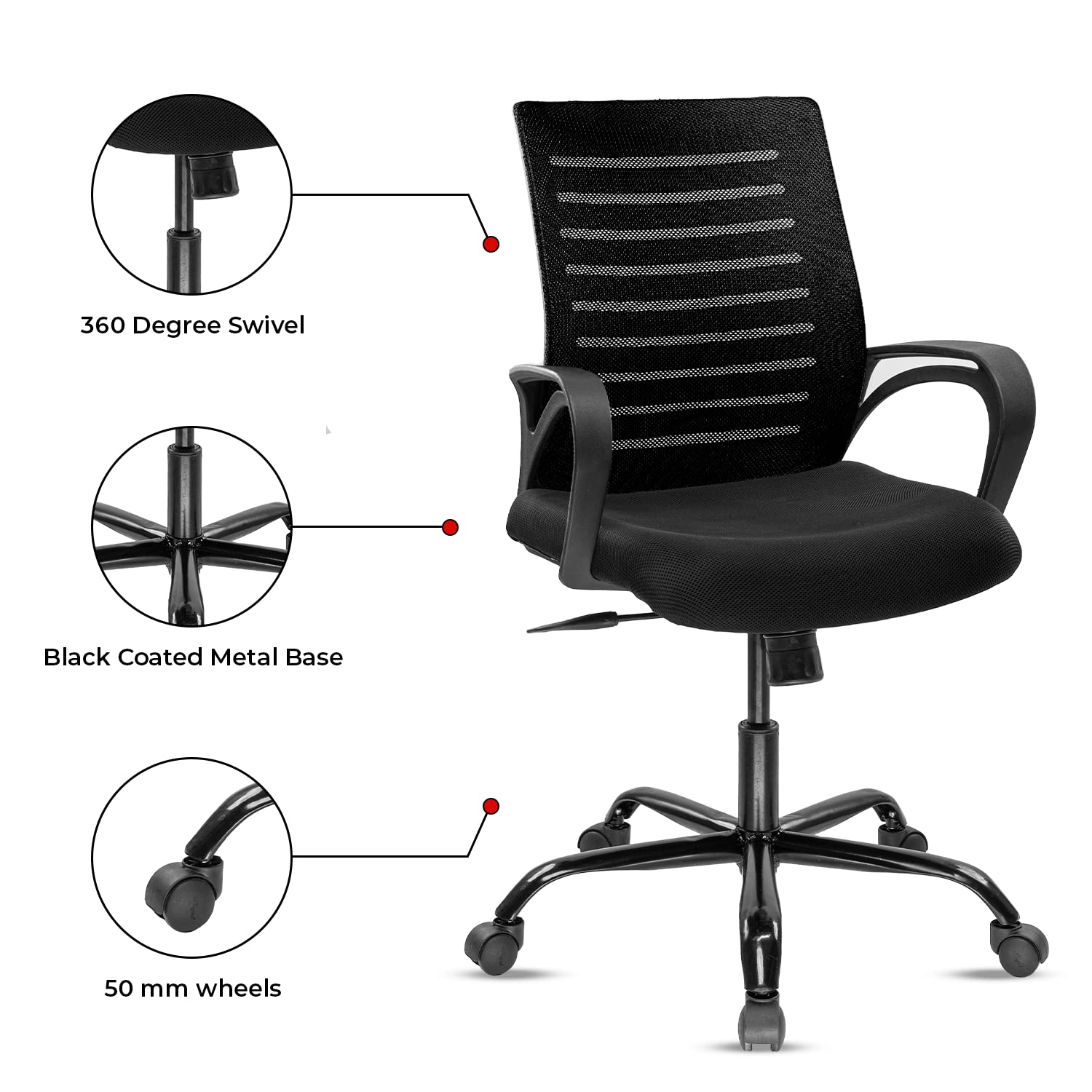 Green Soul Renewed Atom Basic Chair Renewed Green Soul Ergonomics   