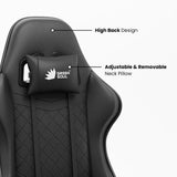 Green Soul Renewed Ghost Gaming Chair With Integrated Footrest