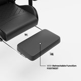 Green Soul Renewed Ghost Gaming Chair With Integrated Footrest