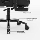Green Soul Renewed Ghost Gaming Chair With Integrated Footrest