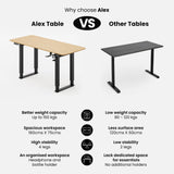 Green Soul Alex Height Adjustable Table