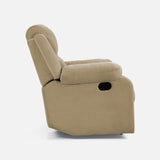 Green Soul Comfy Fabric Single Seater Recliner Recliner Green Soul Ergonomics   