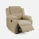 Green Soul Comfy Fabric Single Seater Recliner Recliner Green Soul Ergonomics   