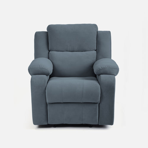 Green Soul Comfy Fabric Single Seater Recliner Recliner Green Soul Ergonomics   