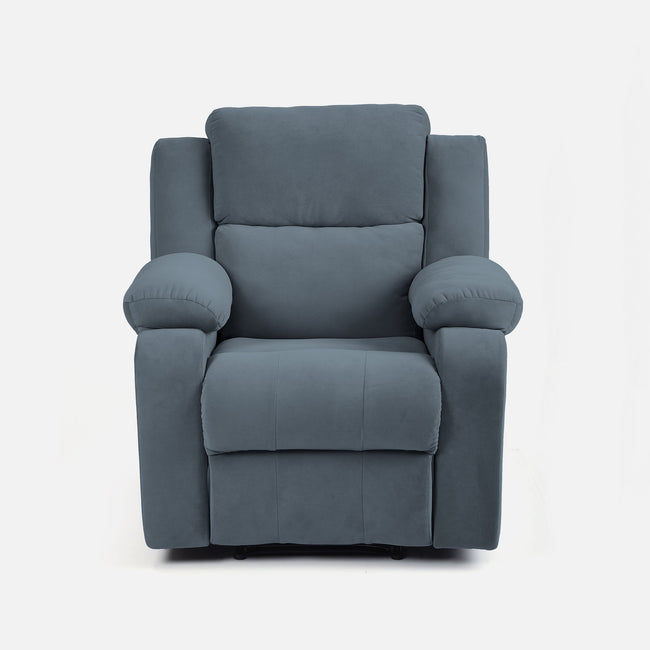 Green Soul Comfy Fabric Single Seater Recliner Recliner Green Soul Ergonomics   
