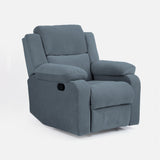 Green Soul Comfy Fabric Single Seater Recliner Recliner Green Soul Ergonomics   