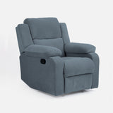Green Soul Comfy Fabric Single Seater Recliner Recliner Green Soul Ergonomics   