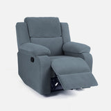 Green Soul Comfy Fabric Single Seater Recliner Recliner Green Soul Ergonomics   