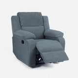 Green Soul Comfy Fabric Single Seater Recliner Recliner Green Soul Ergonomics   