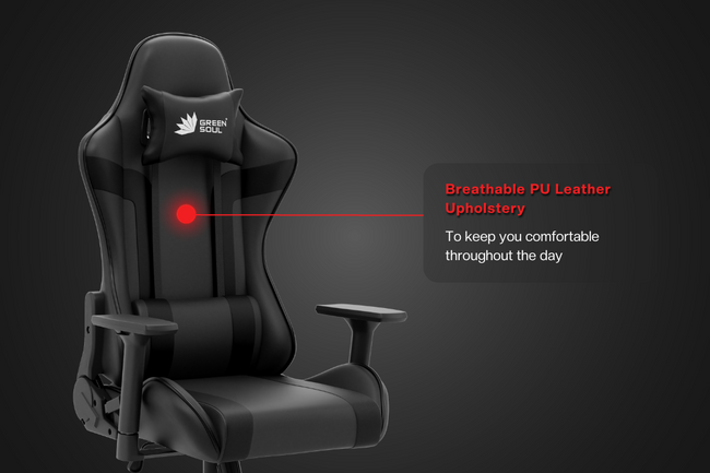 Green Soul Raptor 2.0 Racing Edition Gaming Chair Gaming Chair Green Soul Ergonomics   