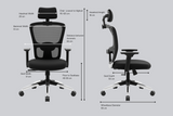 Green Soul Renewed Jupiter Superb High Back Office Chair Renewed Green Soul Ergonomics   