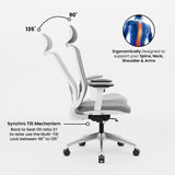Green Soul Cosmos Pro High Back Premium Office Chairs Efficient Chairs Green Soul Ergonomics   