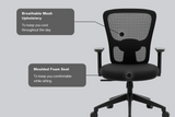 Green Soul Renewed Jupiter Go Mid Back Mesh  Office Chair