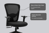 Green Soul Renewed Jupiter Go Mid Back Mesh  Office Chair