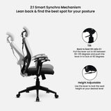 Green Soul Yoga High Back Mesh Office Chair Efficient Chairs Green Soul Ergonomics   