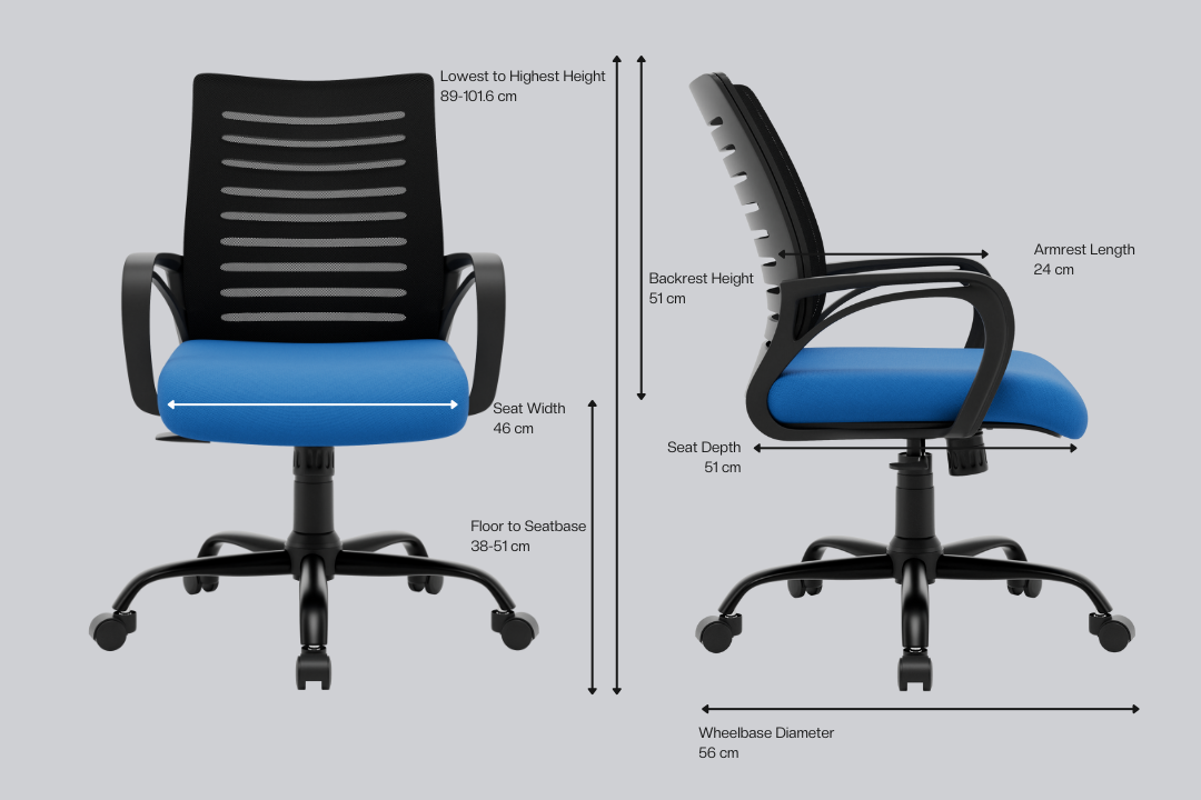 Green Soul Renewed Atom Basic Chair Renewed Green Soul Ergonomics   
