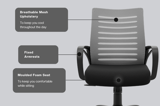 Green Soul Renewed Atom Basic Chair Renewed Green Soul Ergonomics   