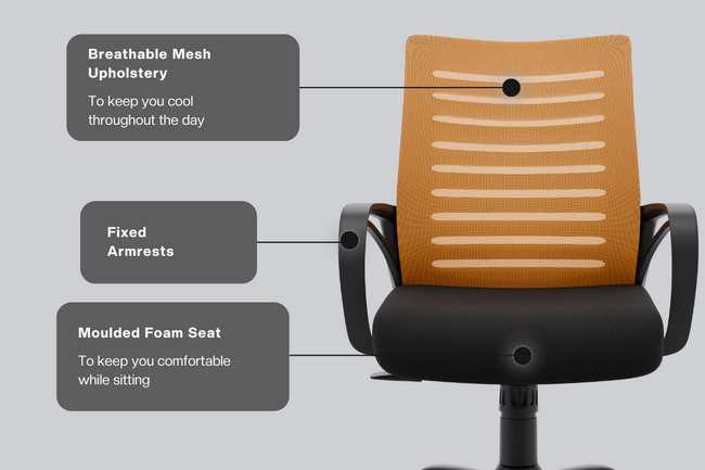 Green Soul Renewed Atom Basic Chair Renewed Green Soul Ergonomics   
