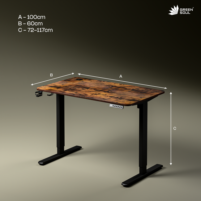 Green Soul Imperium  Neo Electric Height Adjustable Table