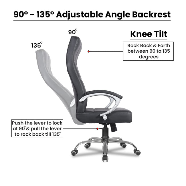 Green Soul Renewed Ace High Back Executive Chair Renewed Green Soul Ergonomics   