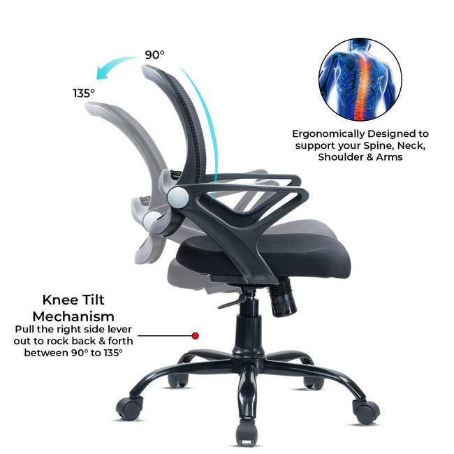 Green Soul Renewed Pebble Basic Chair Renewed Green Soul Ergonomics   