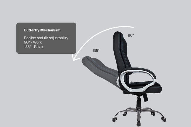 Green Soul Renewed Vienna Fabric Executive Chair Renewed Green Soul Ergonomics   