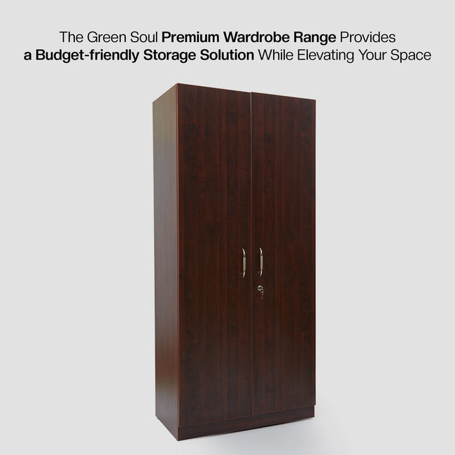 Arthur 2-Door Wardrobe furniture Green Soul Ergonomics   