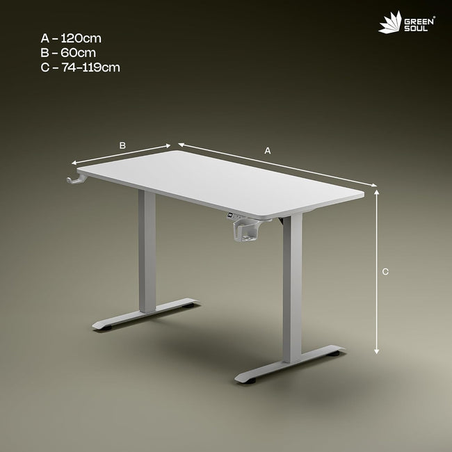 Green Soul Imperium Pro (4 Feet) Electric Height Adjustable Table
