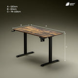 Green Soul Renewed Imperium Pro (5 Feet) Electric Height Adjustable Table