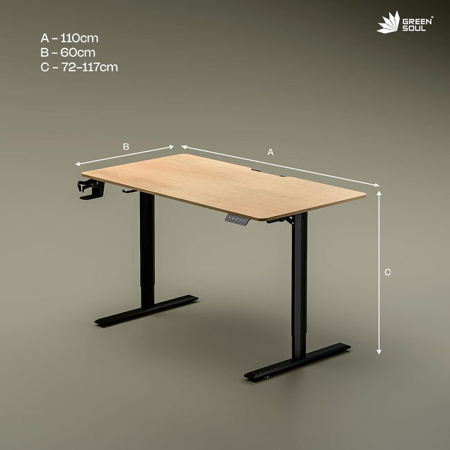 Green Soul Imperium Electric Height Adjustable Table