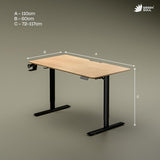 Green Soul Imperium Electric Height Adjustable Table