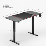 Green Soul Renewed Surface 2.0 Height Adjustable Table