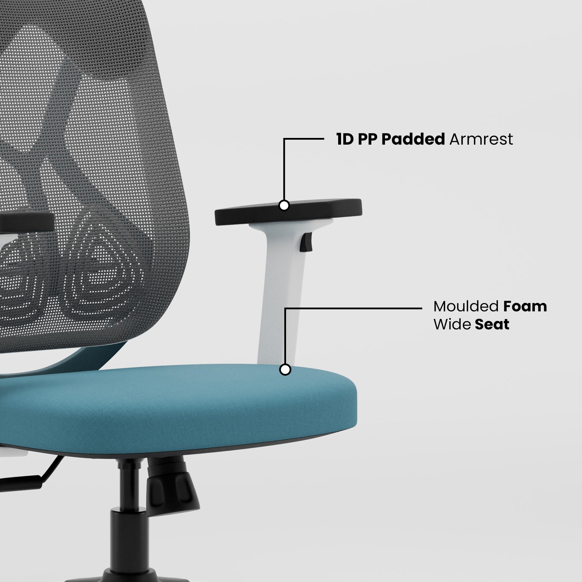 Green Soul Renewed Zodiac Lite High Back Mesh Office Chair