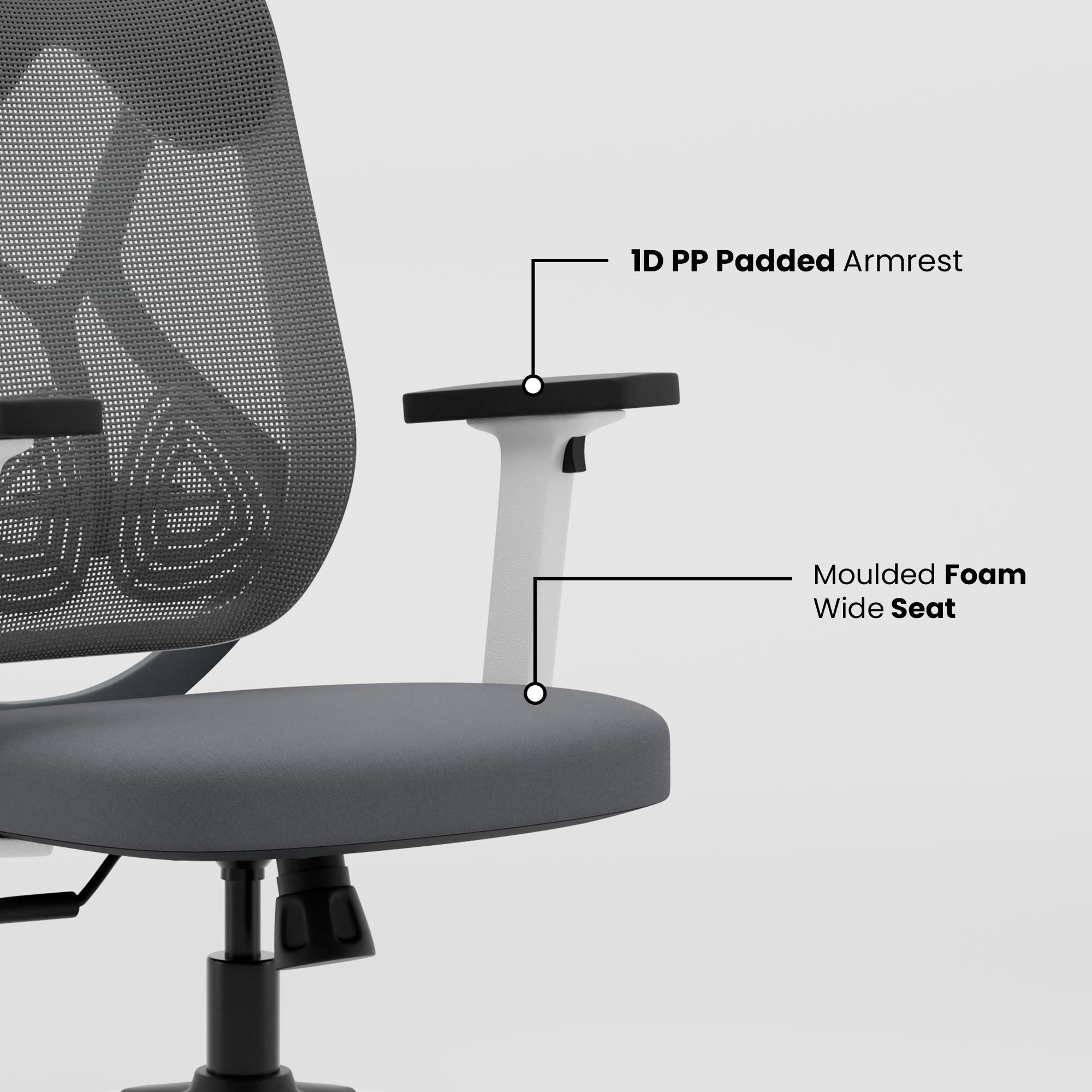 Green Soul Renewed Zodiac Lite High Back Mesh Office Chair