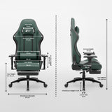 Green Soul Renewed Ghost Gaming Chair With Integrated Footrest