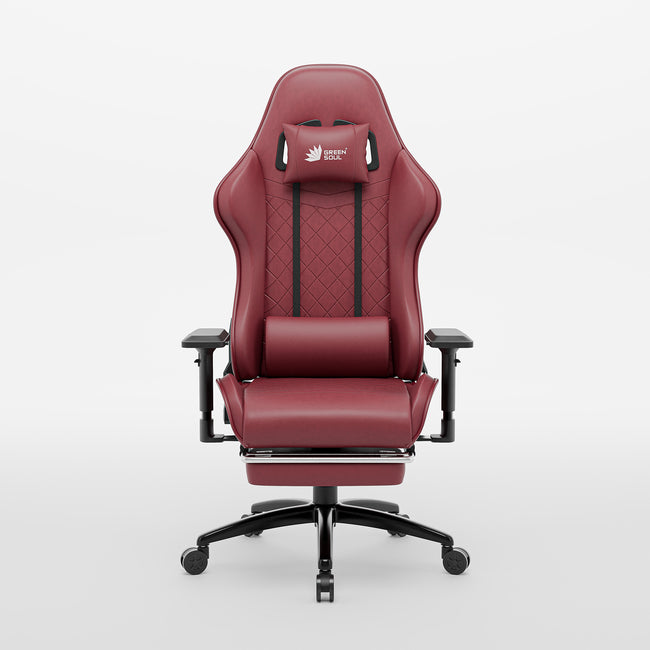 Green Soul Renewed Ghost Gaming Chair With Integrated Footrest