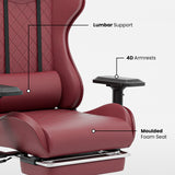Green Soul Renewed Ghost Gaming Chair With Integrated Footrest