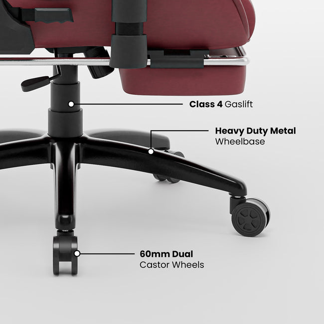 Green Soul Renewed Ghost Gaming Chair With Integrated Footrest